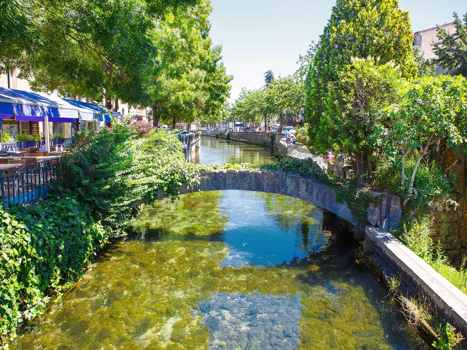 Gite De L'Olivier, Classe, Climatise, Jardin Avec Parking Gratuit Devant Le Logement Et A 5 Minutes Du Centre-Ville A Pied L'Isle-sur-la-Sorgue Exterior photo